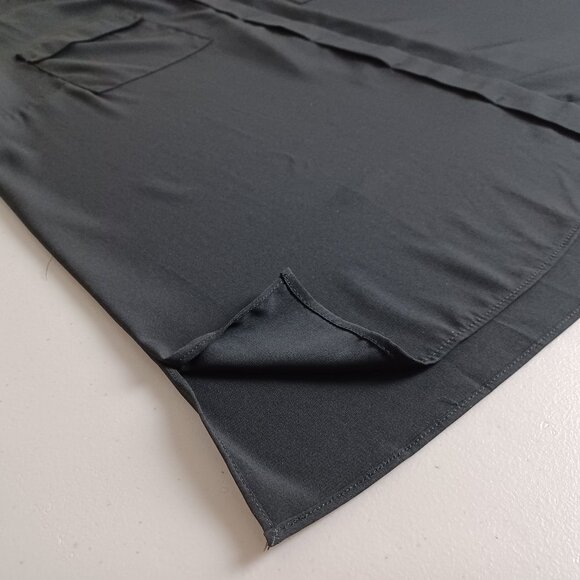 Joan Vass NY Long Sleeve Button Down Blouse - Picture 7 of 16